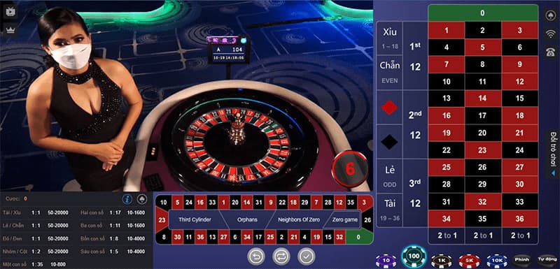 Hướng dẫn cách tham gia Roulette cho thành viên