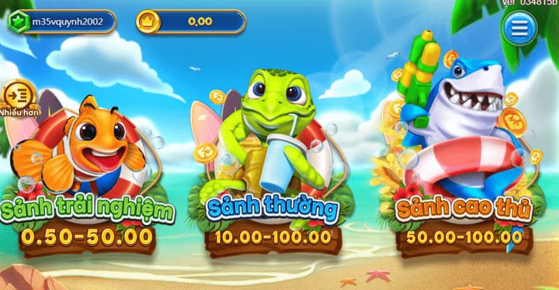 Trình bày quy tắc chơi game săn cá Long Vương